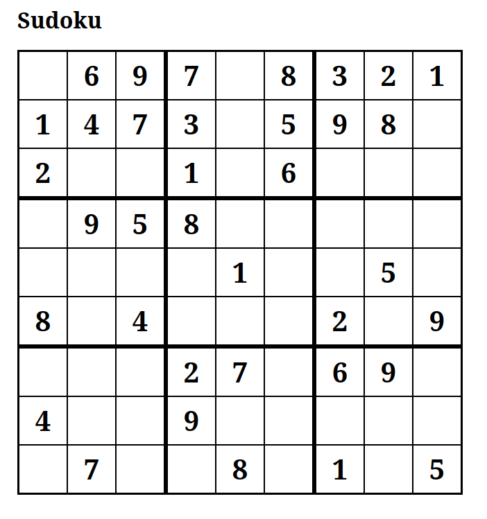good puzzle